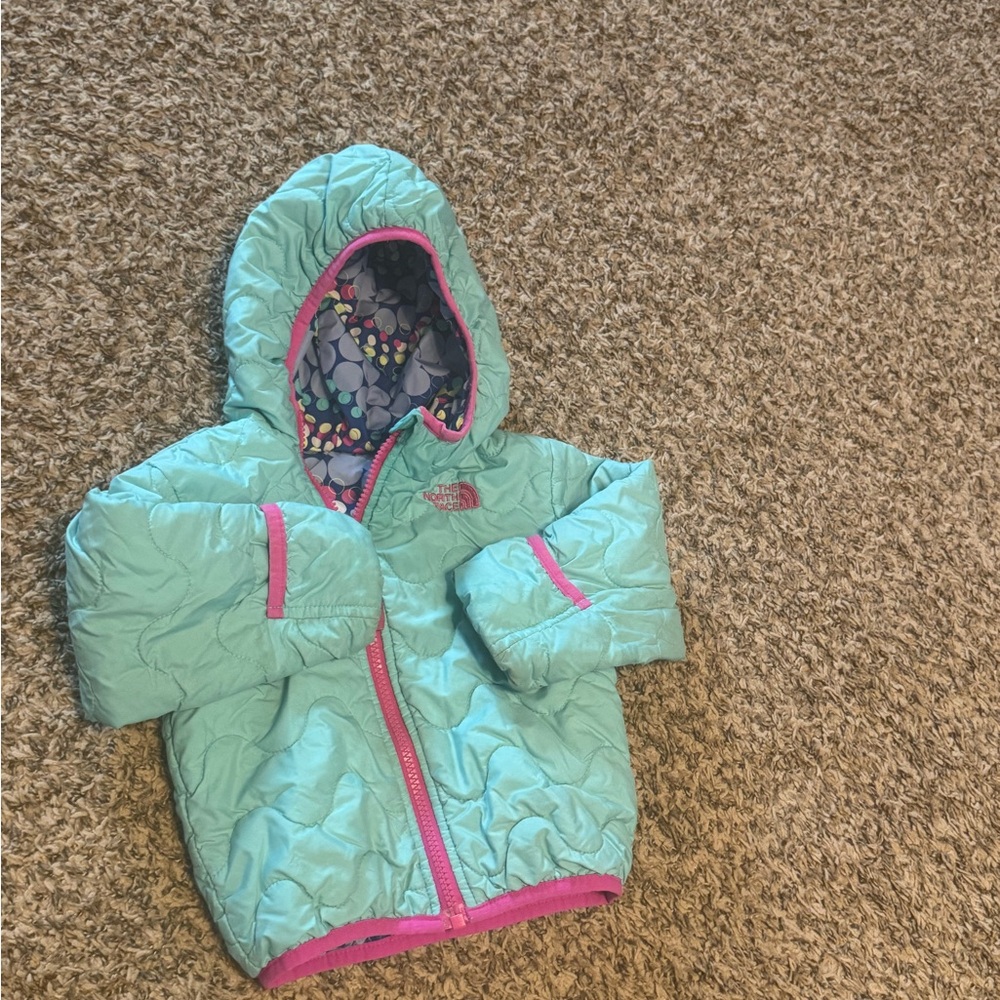 Girls reversible NorthFace Jacket